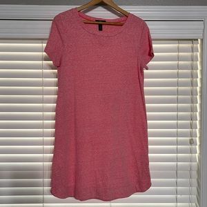 GAP Size Medium Short Sleeve Heathered pink Dress